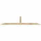 Ekena Millwork Portland Rough Sawn Timber Gable Bracket, Douglas Fir, 96"W x 20"H x 2"D x 4"F, 5/12 Pitch GBW096X20X0204POR00RDF - alternate 1